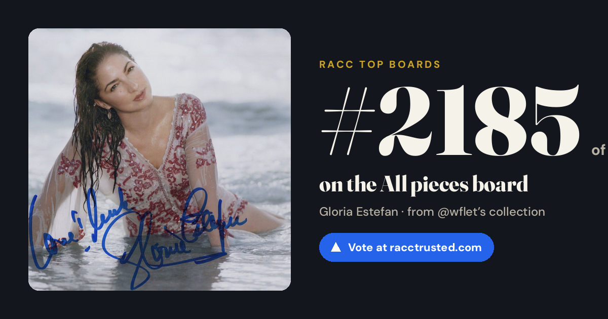 Share card: #2185 of 2202 on the All pieces board