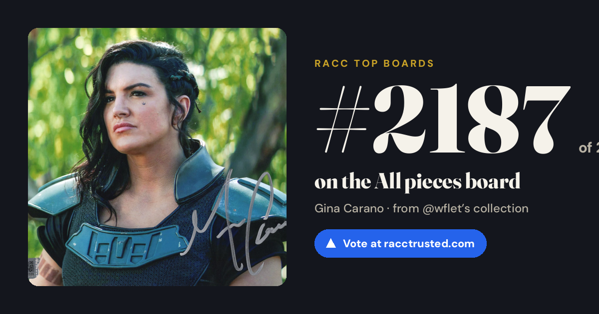 Share card: #2187 of 2210 on the All pieces board