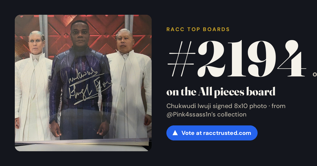 Share card: #2194 of 2212 on the All pieces board