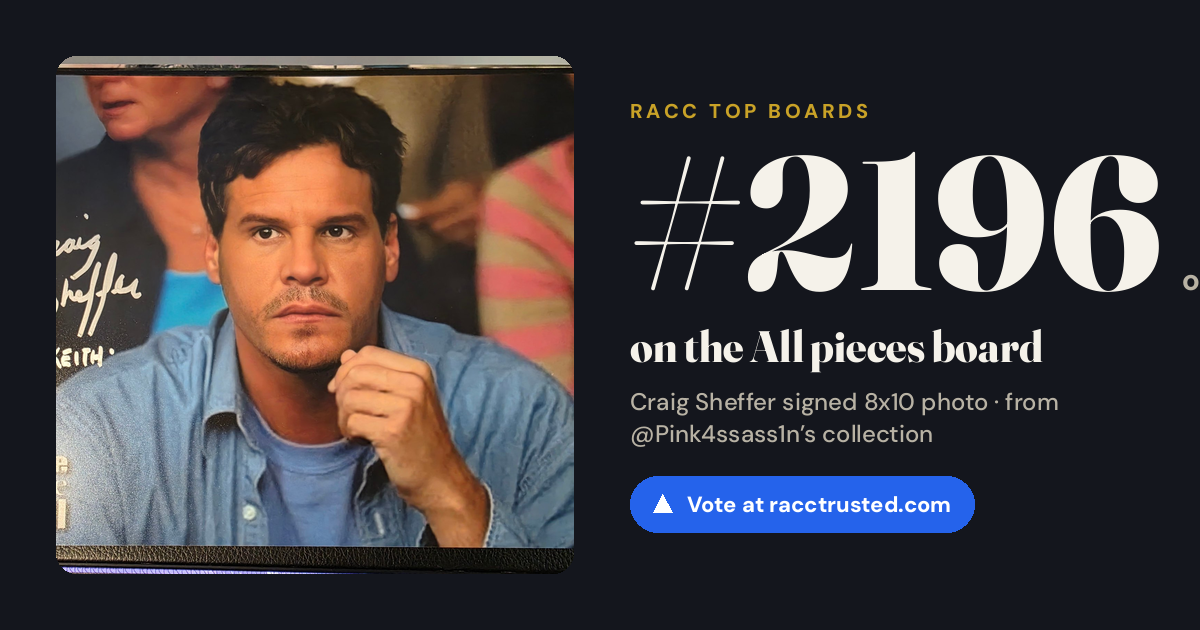 Share card: #2196 of 2212 on the All pieces board