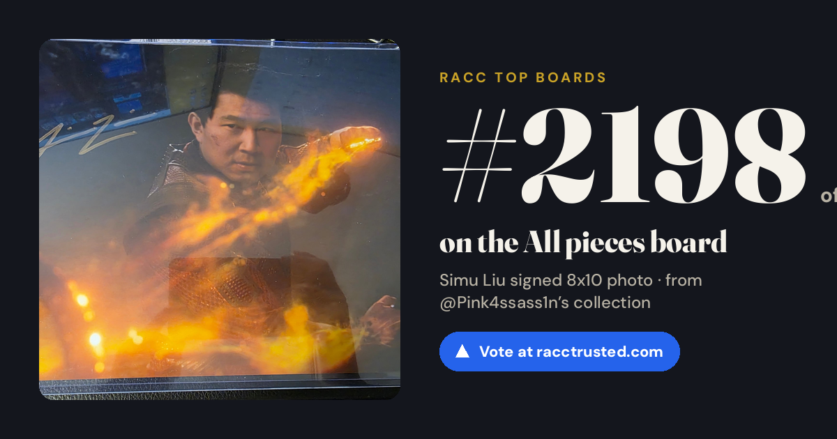 Share card: #2198 of 2212 on the All pieces board