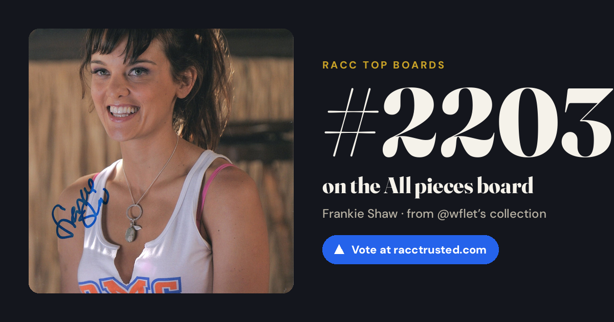 Share card: #2203 of 2211 on the All pieces board
