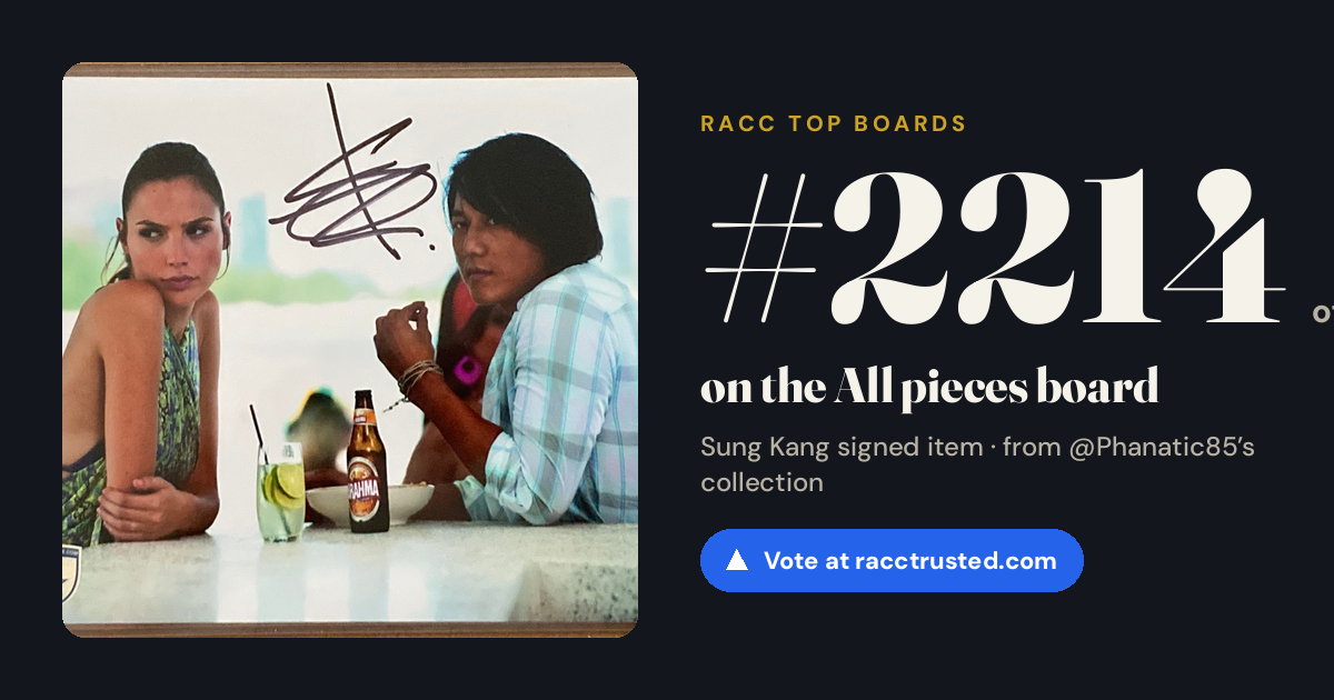 Share card: #2214 of 2214 on the All pieces board