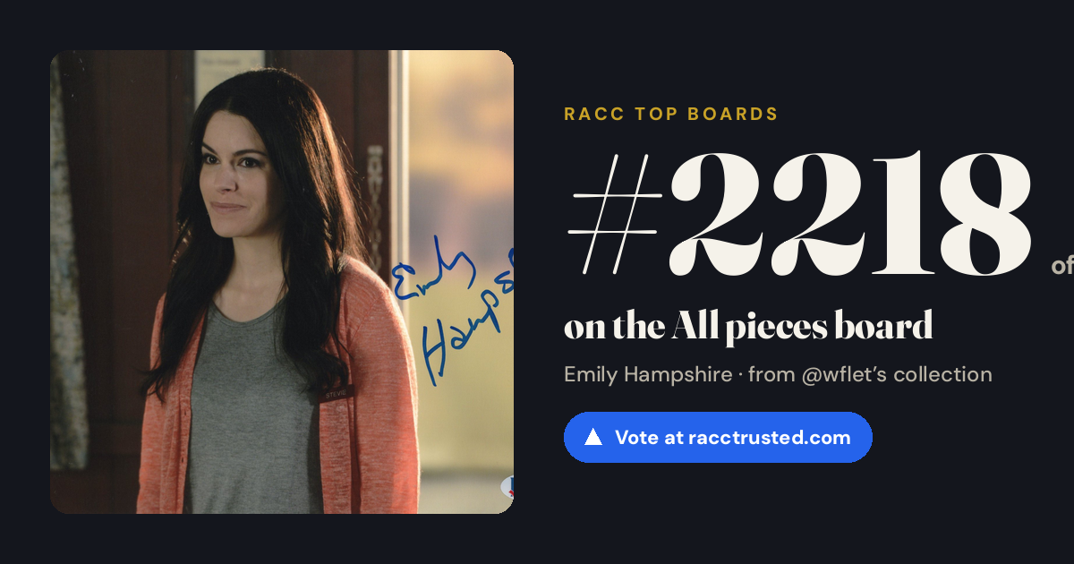 Share card: #2218 of 2228 on the All pieces board