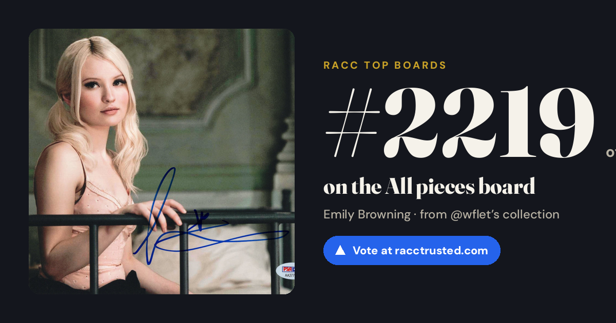Share card: #2219 of 2228 on the All pieces board