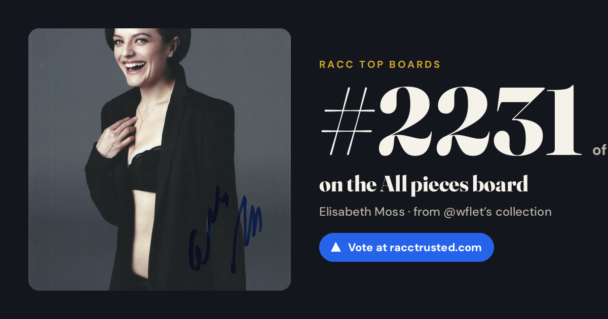 Share card: #2231 of 2249 on the All pieces board