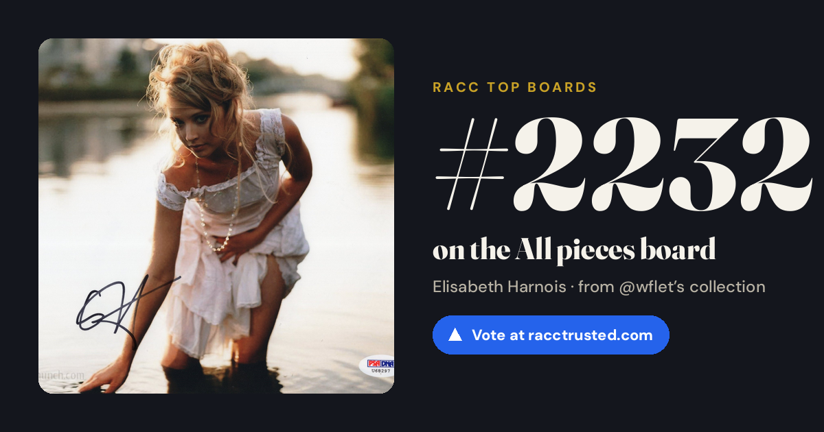 Share card: #2232 of 2249 on the All pieces board