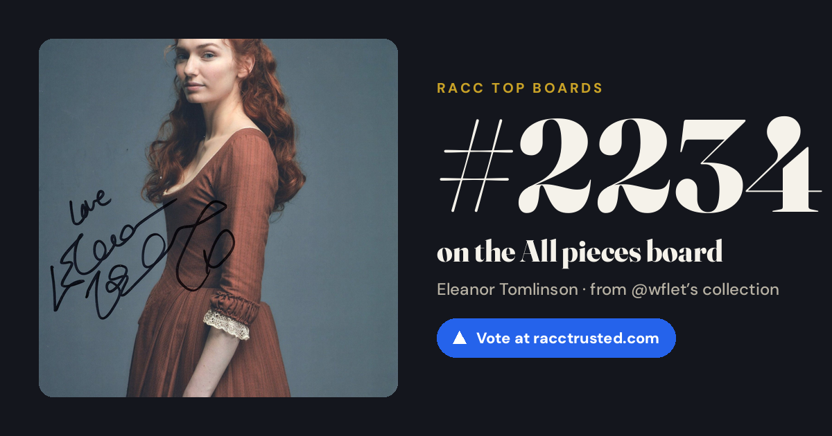 Share card: #2234 of 2249 on the All pieces board