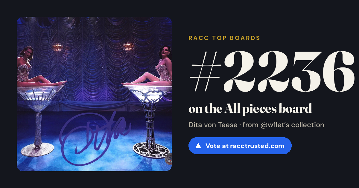 Share card: #2236 of 2249 on the All pieces board