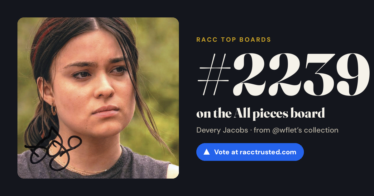 Share card: #2239 of 2249 on the All pieces board