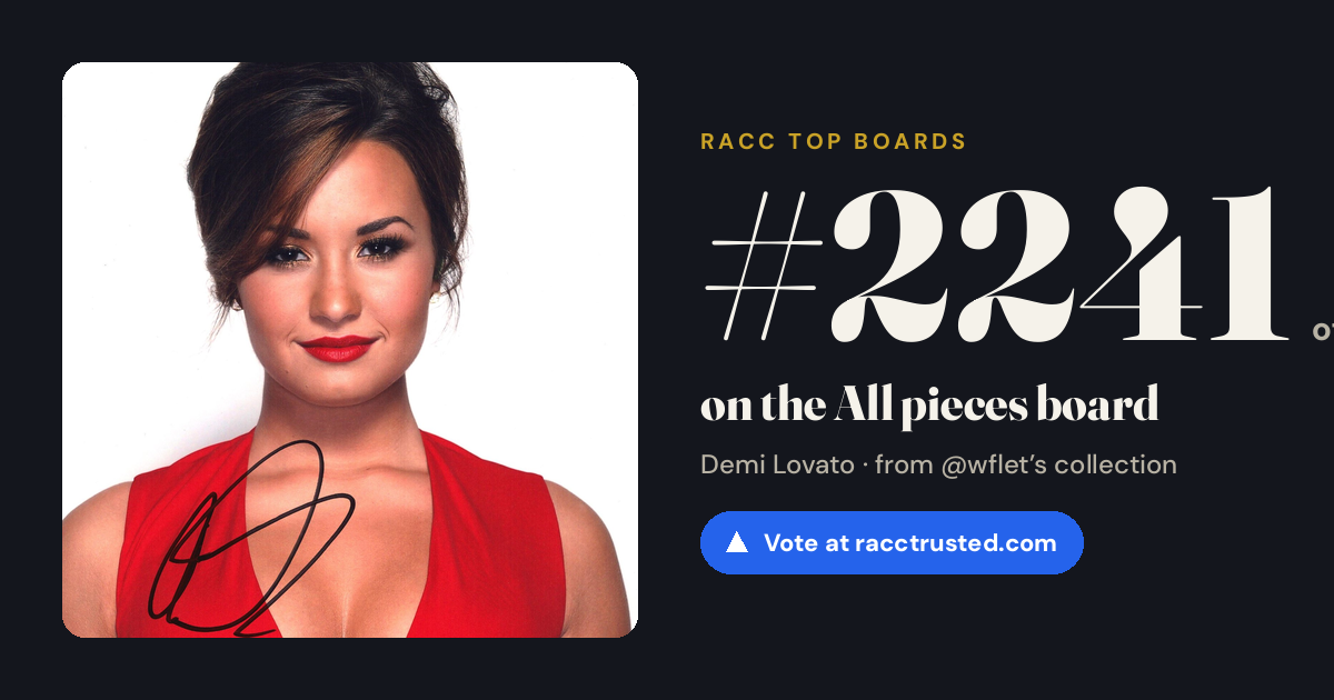 Share card: #2241 of 2249 on the All pieces board