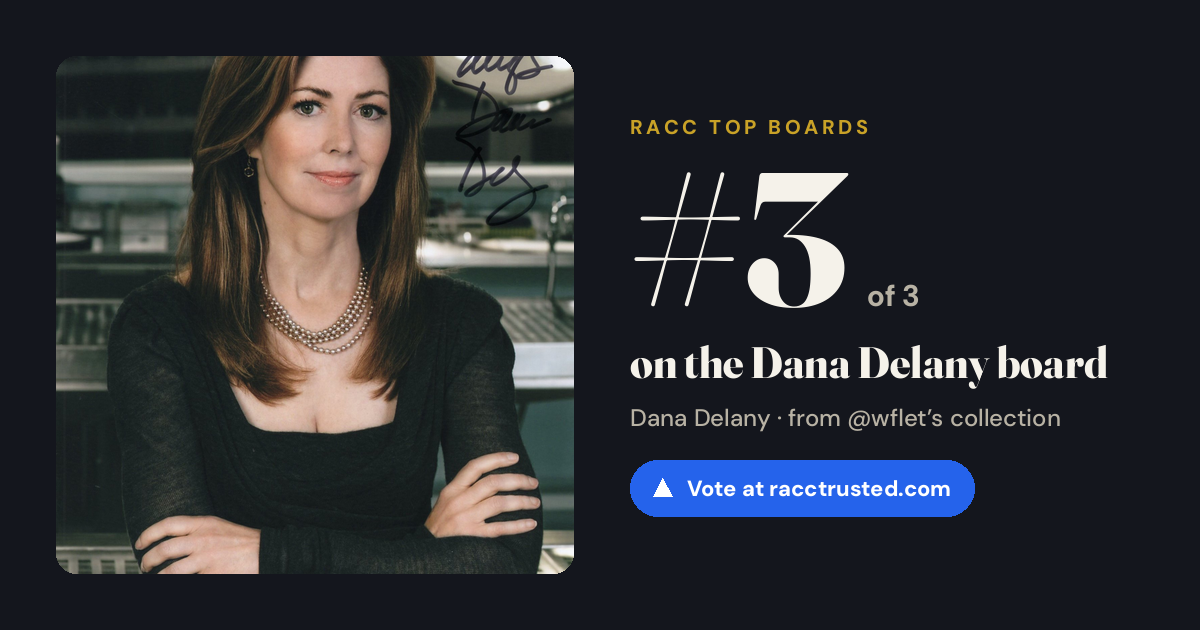 Share card: #3 of 3 on the Dana Delany board
