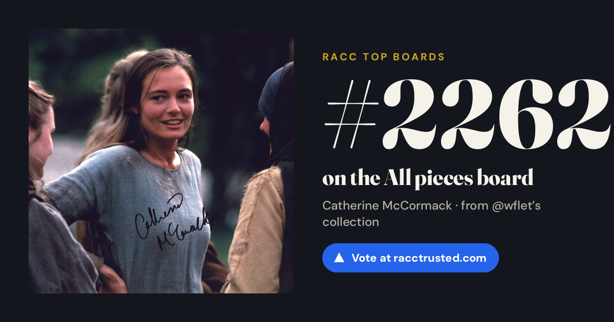 Share card: #2262 of 2264 on the All pieces board