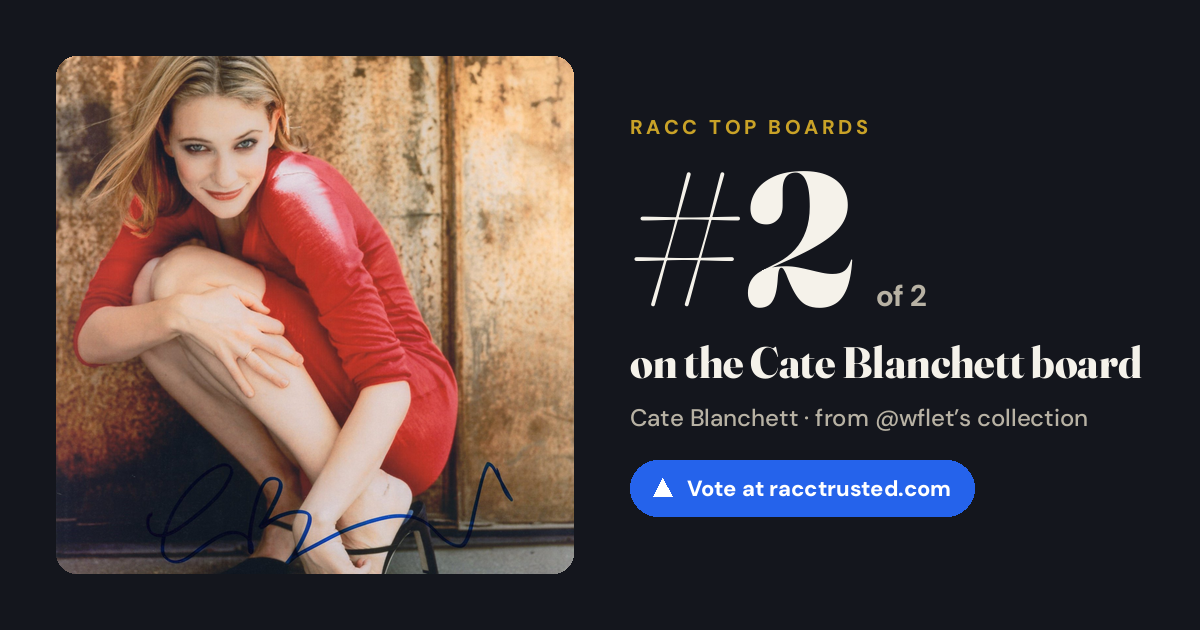 Share card: #2 of 2 on the Cate Blanchett board
