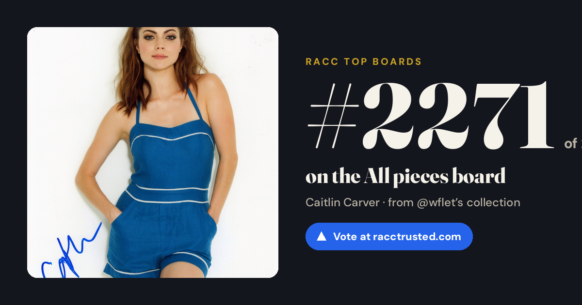 Share card: #2271 of 2277 on the All pieces board