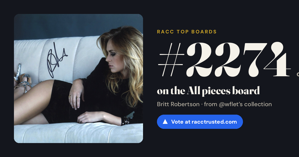 Share card: #2274 of 2277 on the All pieces board