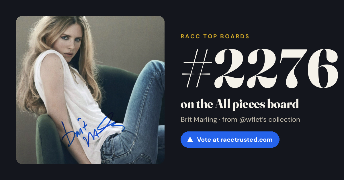 Share card: #2276 of 2276 on the All pieces board