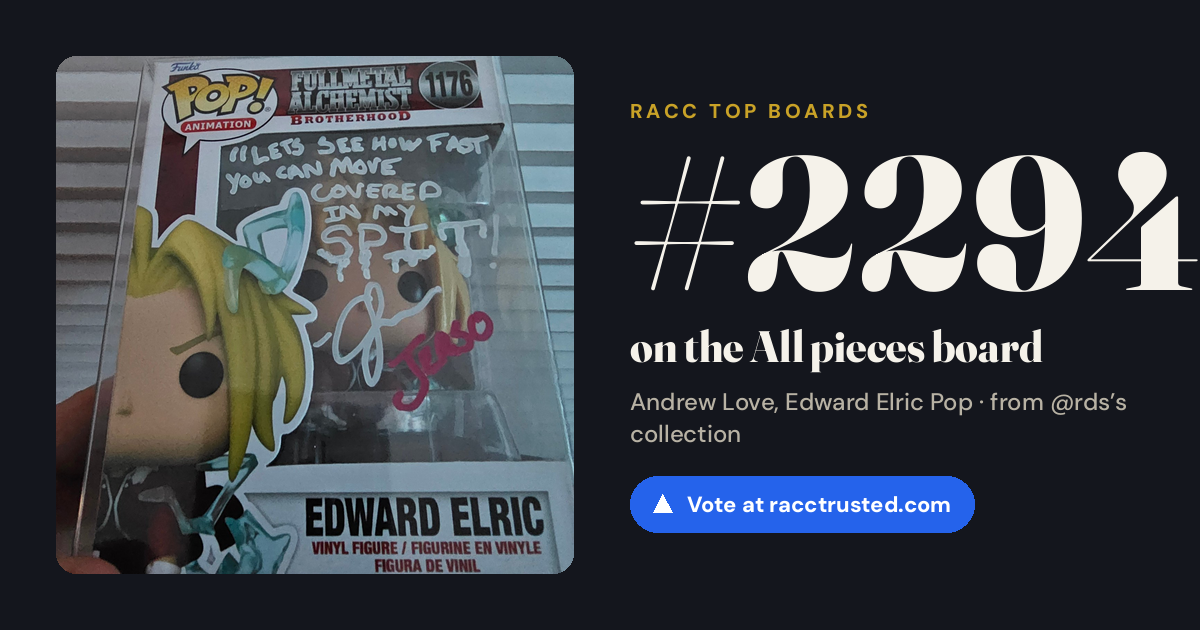 Share card: #2294 of 2304 on the All pieces board