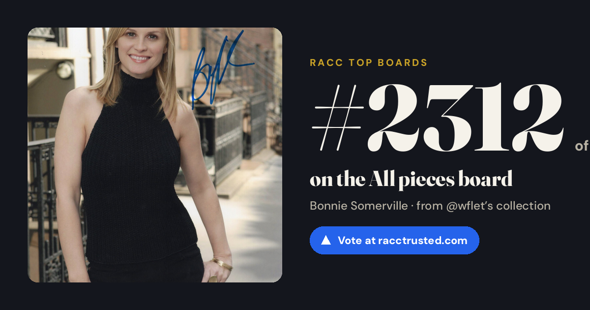 Share card: #2312 of 2325 on the All pieces board