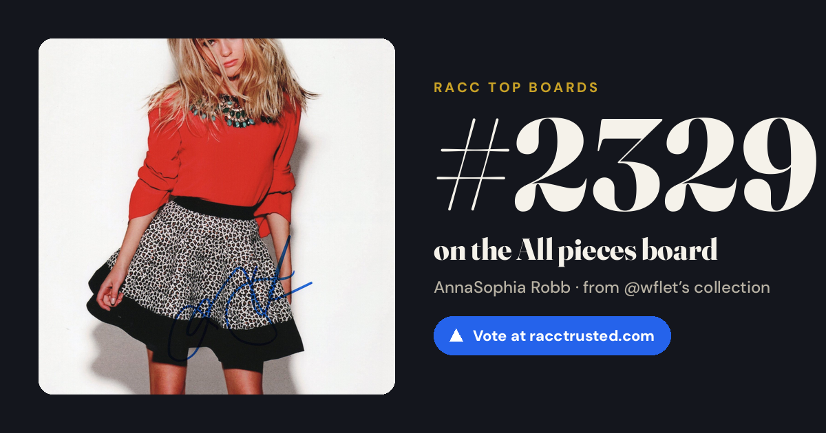 Share card: #2329 of 2336 on the All pieces board