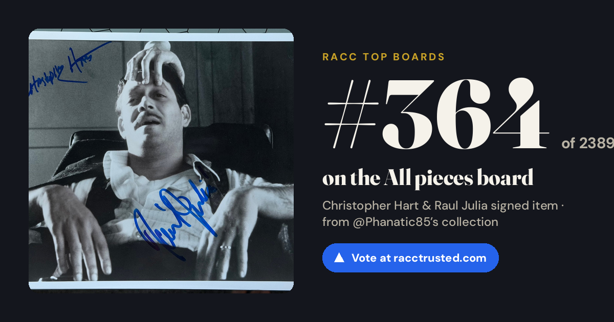 Share card: #364 of 2389 on the All pieces board