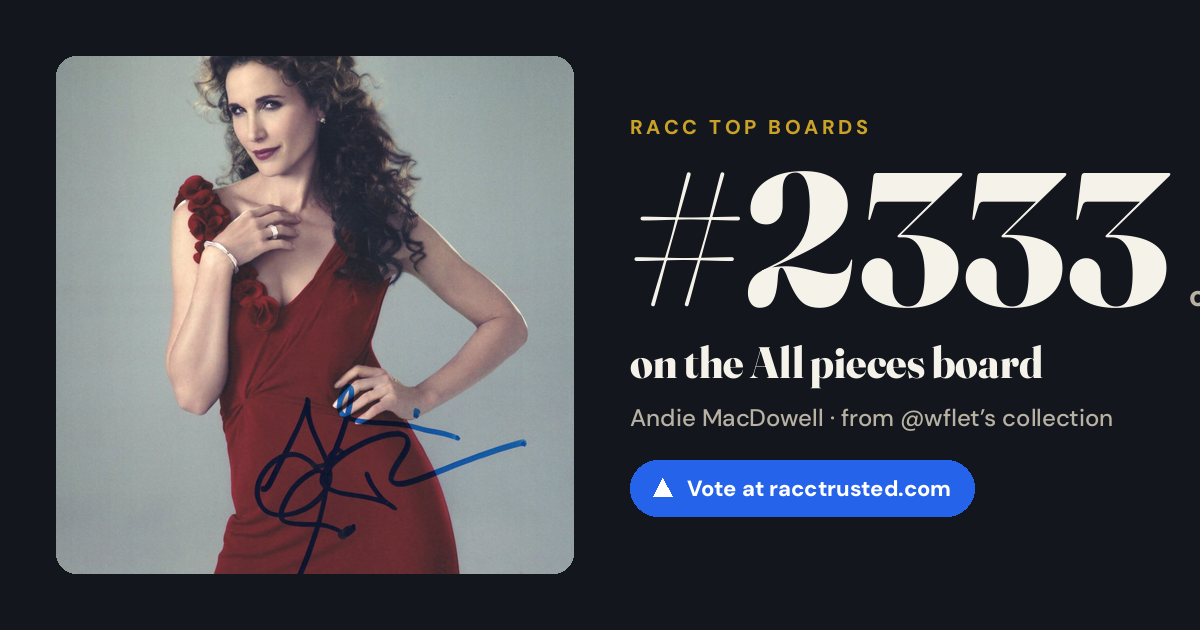Share card: #2333 of 2336 on the All pieces board