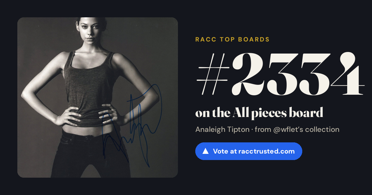 Share card: #2334 of 2336 on the All pieces board