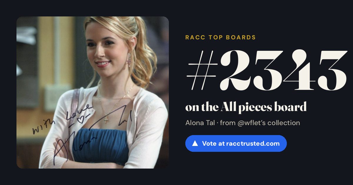 Share card: #2343 of 2351 on the All pieces board