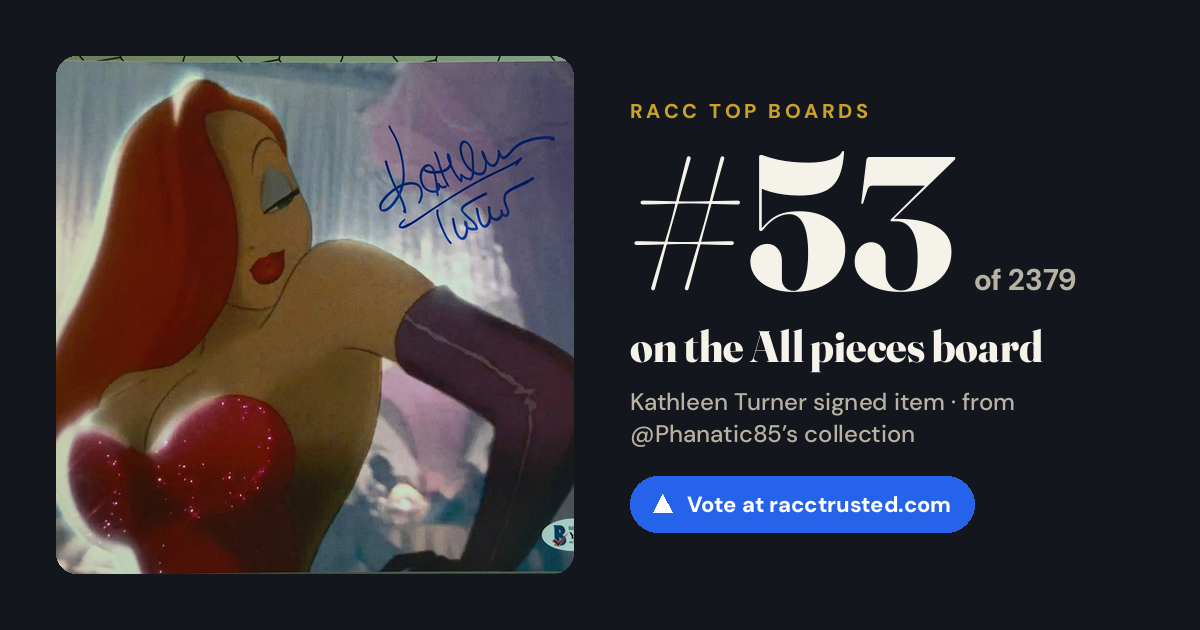 Share card: #53 of 2379 on the All pieces board