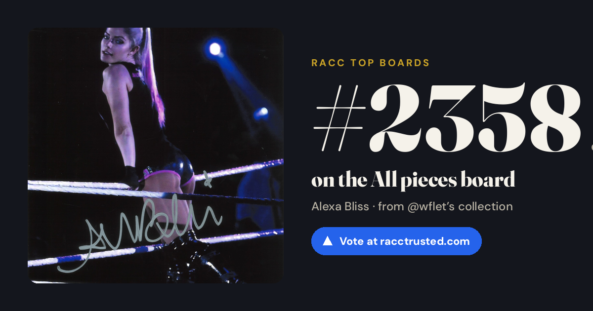 Share card: #2358 of 2380 on the All pieces board