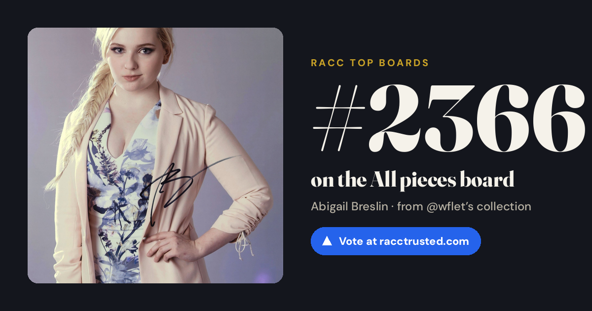 Share card: #2366 of 2380 on the All pieces board