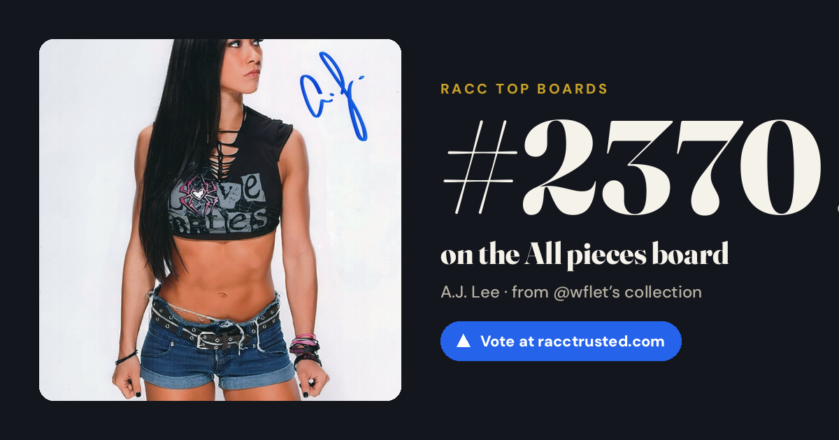 Share card: #2370 of 2380 on the All pieces board