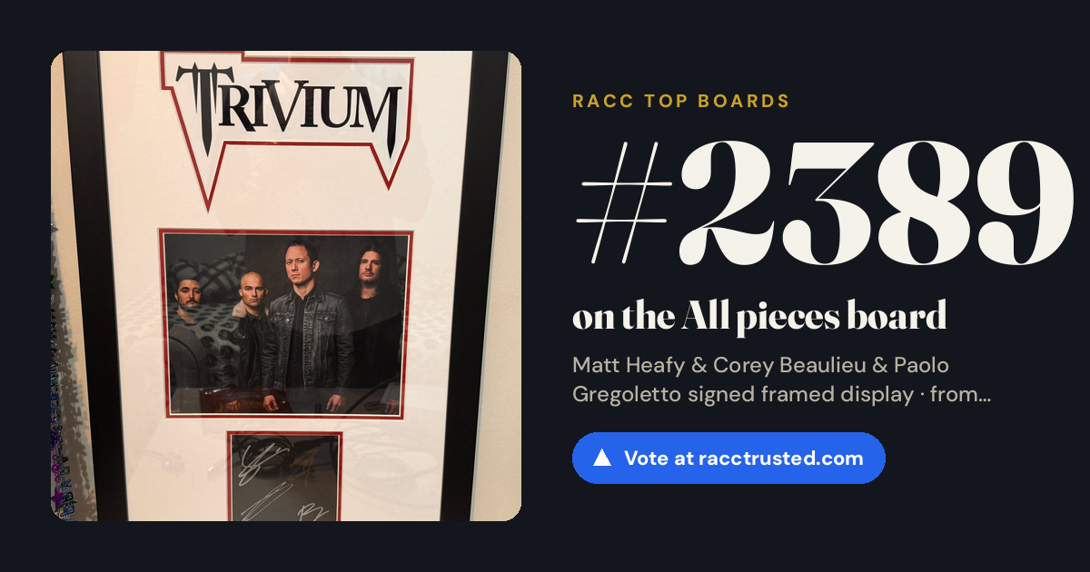 Share card: #2389 of 2389 on the All pieces board