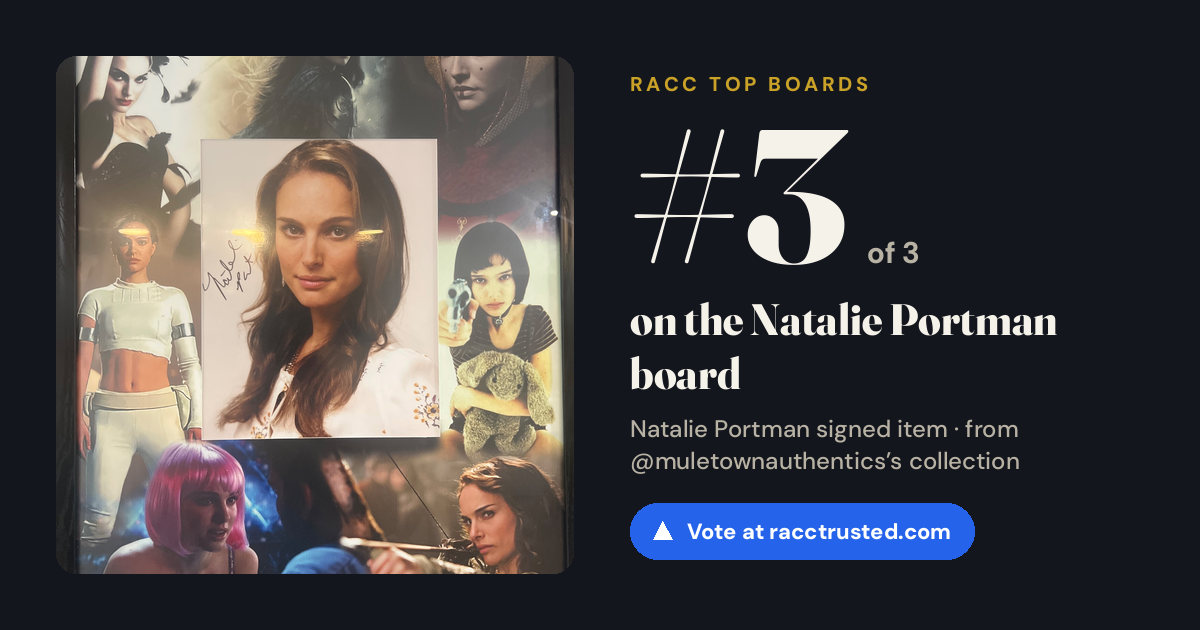 Share card: #3 of 3 on the Natalie Portman board