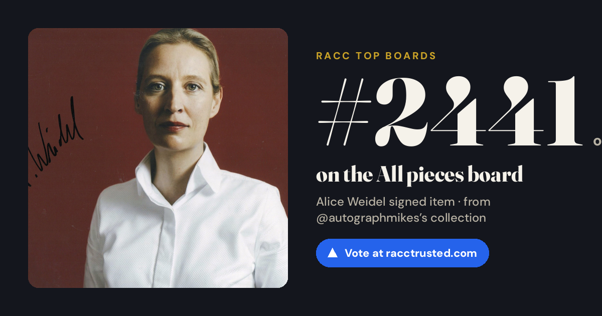 Share card: #2441 of 2441 on the All pieces board