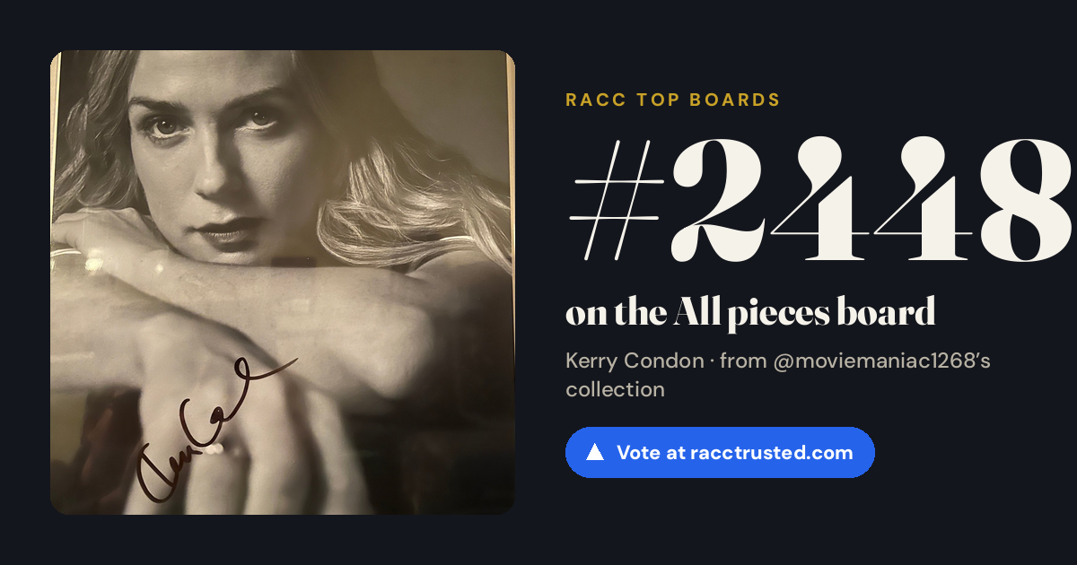 Share card: #2448 of 2452 on the All pieces board