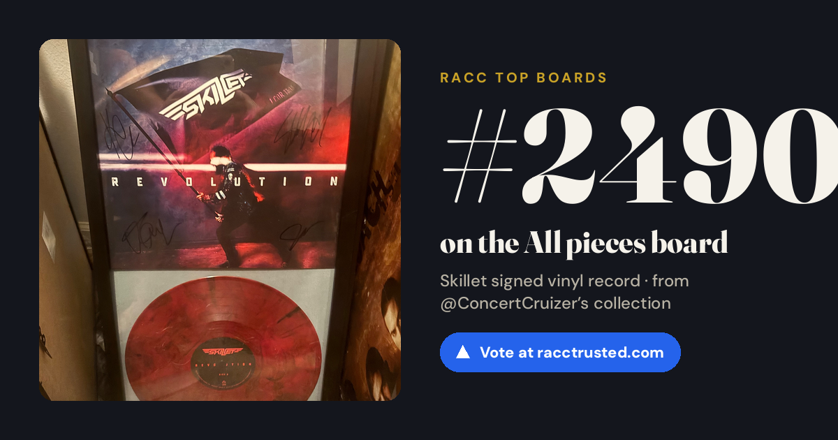 Share card: #2490 of 2503 on the All pieces board