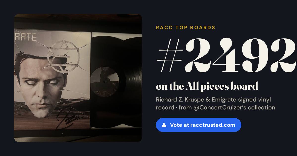 Share card: #2492 of 2503 on the All pieces board