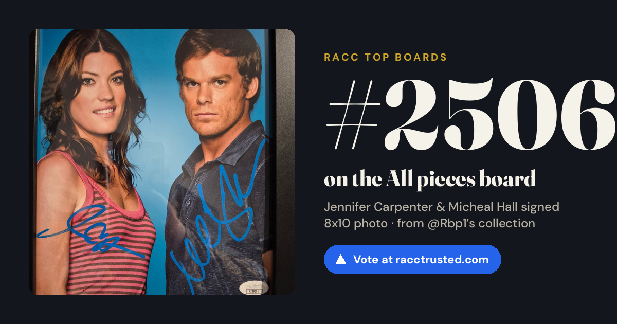 Share card: #2506 of 2506 on the All pieces board