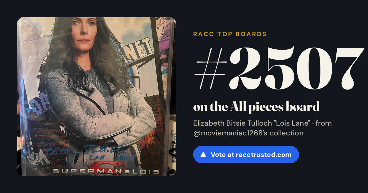 Share card: #2507 of 2508 on the All pieces board