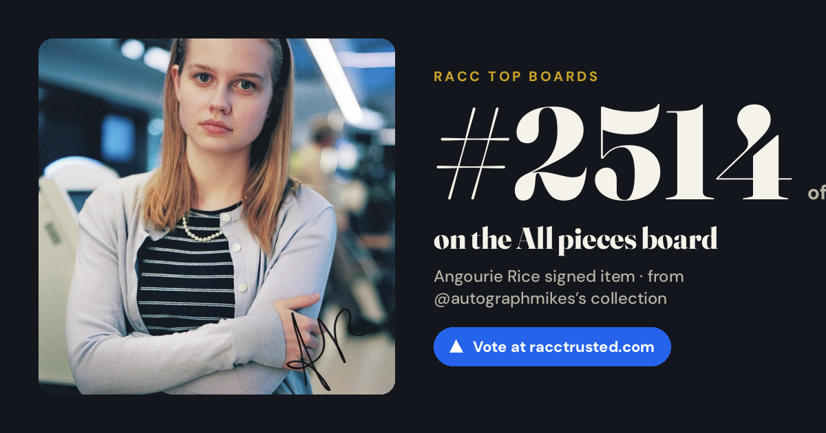 Share card: #2514 of 2515 on the All pieces board