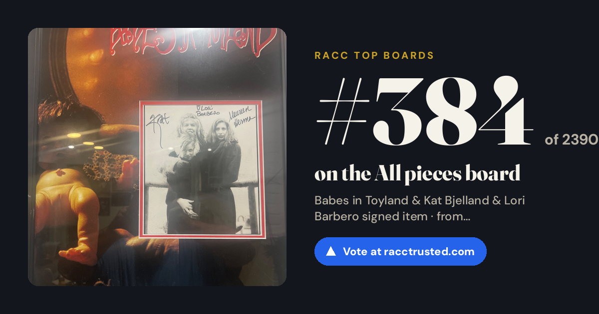 Share card: #384 of 2390 on the All pieces board