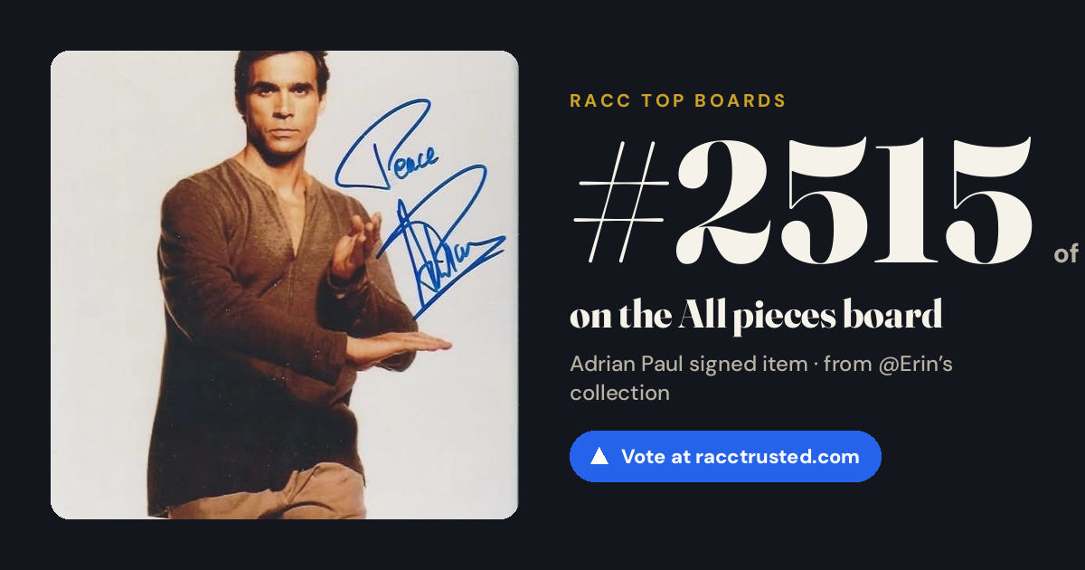 Share card: #2515 of 2515 on the All pieces board