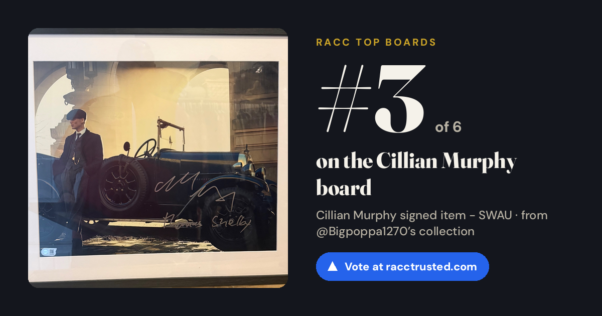 Share card: #3 of 6 on the Cillian Murphy board