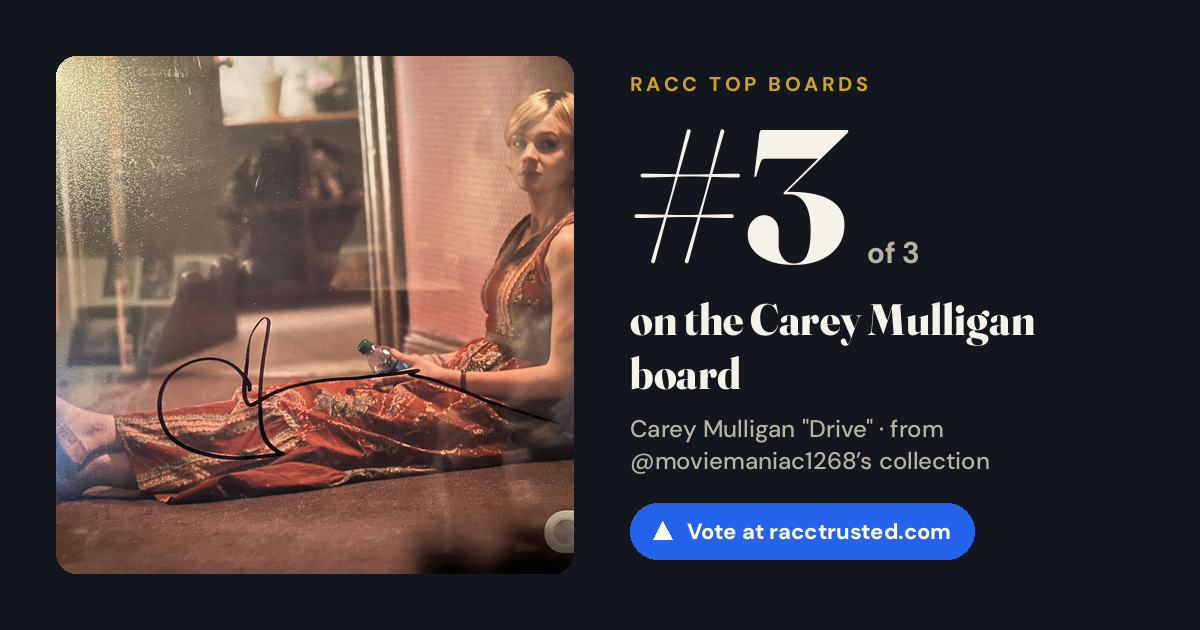 Share card: #3 of 3 on the Carey Mulligan board