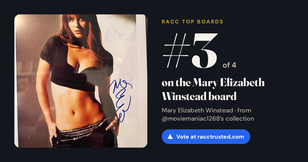 Share card: #3 of 4 on the Mary Elizabeth Winstead board