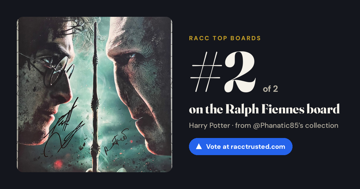 Share card: #2 of 2 on the Ralph Fiennes board
