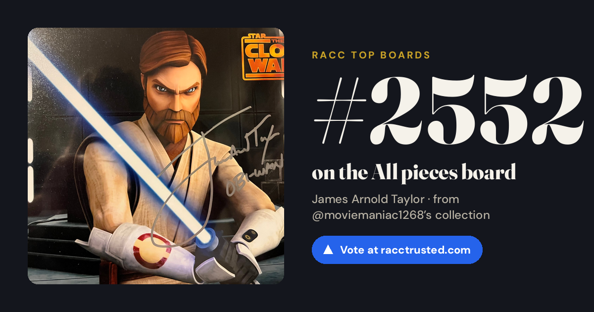 Share card: #2552 of 2553 on the All pieces board