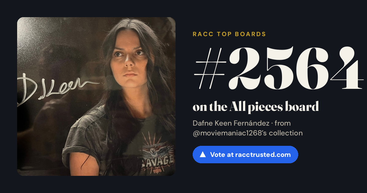 Share card: #2564 of 2565 on the All pieces board