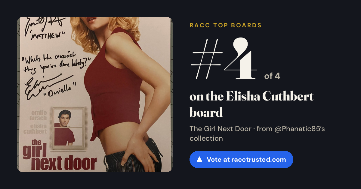 Share card: #4 of 4 on the Elisha Cuthbert board